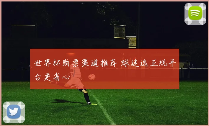 世界杯购票渠道推荐 球迷选正规平台更省心